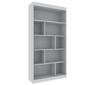 Estante Livreiro Chico Branco - Design Moderno e Espaçoso para Ambientes Residenciais - imagem 1