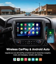 Central Multimídia Android 25cm para GMC Sierra e Chevrolet Silverado 2014-2018: Navegação GPS, Carplay e Mais! - imagem 5