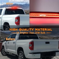 Terceira Luz de Freio LED Fumê para Toyota Tundra 2007-2020: Segurança e Estilo Aprimorados - imagem 4