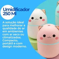 e-ar-carro-gatinho-aromatico-usb-umidificador-a-rosa-silencioso-difusor-250ml-para-ambientes-led-de-a