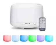 Umidificador de Ar com Purificação, Difusor de Aromas e LED Colorido - Portátil Silencioso - imagem 1