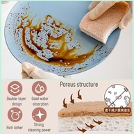 6 Esponjas de Cozinha Dupla Face - Alta Densidade, Sem Arranhões, Multiuso e Reutilizáveis - imagem 4