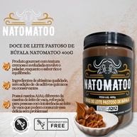 Kit 2x Doce de Leite de Búfala Natomatoo 400g Cremoso, Artesanal e Gourmet - imagem 4