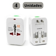 Adaptador de Tomada Universal 3 Pinos: Viaje Conectado Europa, EUA, Ásia e Mais! - imagem 3