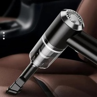 Aspirador de Pó Portátil Sem Fio 120W 6000Pa: Limpeza Poderosa e Sem Esforço para Carro e Casa (Preto) - imagem 3