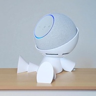 Suporte Alexa Echo Dot MAX Astronauta - Decoração Criativa e Funcional para Som e Presentes - imagem 2