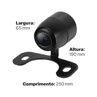 Câmera de Ré Multifuncional Universal com Suporte Borboleta e Conexão RCA - AU012 - imagem 3