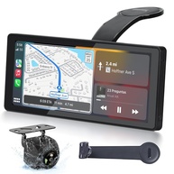 Tela Carplay 9.26" Sem Fio para Carro: Navegação GPS, Android Auto e Câmera de Ré HD - imagem 1