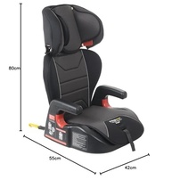Cadeira para Auto Burigotto Protege Fix Grafite: Segurança e Conforto para Seu Filho - imagem 3