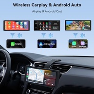 Tela Carplay 9.26" Sem Fio para Carro: Navegação GPS, Android Auto e Câmera de Ré HD - imagem 3