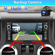 Rádio Automotivo OHREX com CarPlay/Android Auto para Jeep Wrangler JK e Dodge Ram - imagem 5