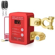 Interruptor Desligamento Automático Bateria Carro 12V/24V com Visor LED e Controle Remoto - imagem 2