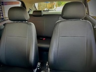 Capa Banco Automotivo Universal em Couro Sintético Preto - Proteção e Estilo para Seu Carro - imagem 4