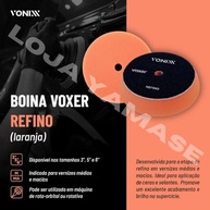 Kit Boina Polimento Automotivo Vonixx Voxer 3" - Corte, Refino e Lustro Completo - imagem 5