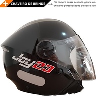 Capacete Joy23 Preto: Segurança e Estilo para suas Aventuras - imagem 3