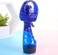 Ventilador Portátil com Nebulização Azul Escuro - Refrescante e Compacto para Uso Interno e Externo - imagem 2