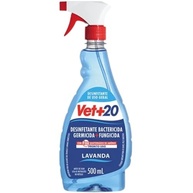 Vet+20 Desinfetante Pronto Uso Lavanda 500ml - Germicida e Bactericida para Superfícies - imagem 2