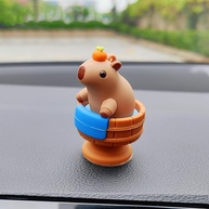 Decoração de Painel Capivara Balançante: Toque Divertido e Adorável para Seu Carro - imagem 1