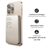 Power Bank Magnético Mag-Safe 10.000mAh: Carregamento Rápido e Sem Fio para iPhone - imagem 3