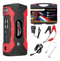 Auxiliar de Partida Portátil 21000mAh: Power Bank, Compressor de Ar e Lanterna para Carro e Moto - imagem 2