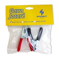 Garra Jacaré 100A: Conexão Potente e Segura para Sua Bateria (Par Preto e Vermelho) - imagem 3