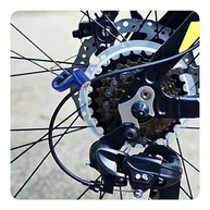 Trava de Freio a Disco Azul Antifurto para Moto e Bicicleta - Segurança Reforçada e à Prova d'Água - imagem 4