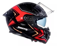 Capacete Masculino Bieffe B-Fast Strak Vermelho: Segurança e Estilo para Sua Pilotagem - imagem 2