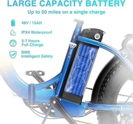 E-Bike 1000W: Aventura e Conforto! - imagem 4