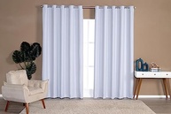 Cortina Blackout Premium 2,50m x 2,20m Branco – Bloqueio Total de Luz para Quarto e Sala - imagem 2