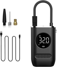 Mini Compressor de Ar Portátil: Calibrador e Bomba de Pneu para Carro, Moto e Bike - imagem 1