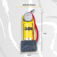 Bomba de Ar Portátil com Pedal: Encha Pneus de Bike, Bicicleta e Bolas Rapidamente! - imagem 5
