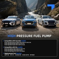 Bomba de Combustível Alta Pressão Hyundai Sonata/Santa Fe/Tucson e Kia Optima/Sorento (2.0L/2.4L) - imagem 3