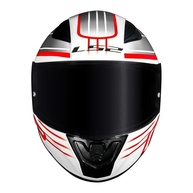 Capacete LS2 FF353 Rapid Circuit Branco e Vermelho: Segurança e Estilo para Sua Pilotagem - imagem 4