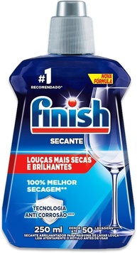 Finish Secante para Lava-Louças Abrilhantador 250ml - Secagem Perfeita e Brilho Impecável - imagem 1