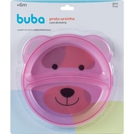 e-buba-seguranca-ursinho-com-alimentacao-na-infantil-prato-estilo-a-divisoria-rosa-a