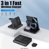 Carregador 3 em 1 Dobrável: Z Fold, Watch e Buds - imagem 3