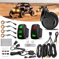 Kit Seta UTV Wisamic Universal com Buzina e Luz de Perigo - Plug and Play - imagem 1