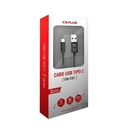 Cabo USB-C C3Tech CB-C21WH Branco 2m: Carregamento Rápido e Transferência de Dados para Android e iOS - imagem 4