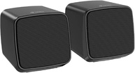 C3Tech Speaker 2.0 SP-40BK Preta conexao de audio P2 e alimentacao via USB - imagem 1