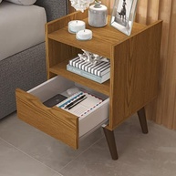 Mesa de Cabeceira Alice Retrô com 1 Gaveta e Nicho em Freijó – Design Vintage e Funcionalidade - imagem 4