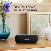 Harman Kardon Luna: Caixa de Som Bluetooth Preta com Design Elegante e Som Imersivo - imagem 4