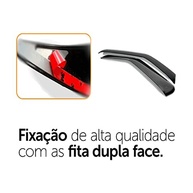 Jogo de Calhas de Chuva Defletor para Fiat Fiorino 2014-2018 (2 Portas) - Proteção e Estilo - imagem 4