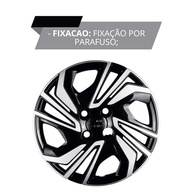 Calota Aro 15" Onix 23/24 Preto/Prata - Jogo c/ 4 Calotas Grid 380CP-PBP-E - imagem 5