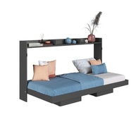 Cama Solteiro Articulável Horizontal 80 Grafite - Moderna e Confortável - imagem 4