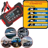 Carregador Inteligente 12V Bivolt com Display Digital - Essencial para Carro, Moto e Caminhão - imagem 5