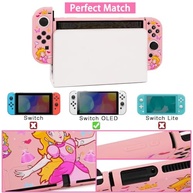 Capa TIKOdirect para Nintendo Switch OLED: Proteção Fofa e Total Princesa Rosa - imagem 4