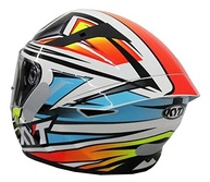 Capacete KYT TT Course Radiance Daniel Azul Branco - Segurança e Estilo para Sua Pilotagem - imagem 4