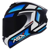 Capacete Fechado Draken Spirit Azul e Branco: Segurança e Estilo para Sua Moto - imagem 1
