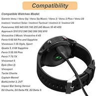 Cabo Carregador Rápido e Seguro para Garmin: Venu, Fenix, Forerunner e Mais! - imagem 3