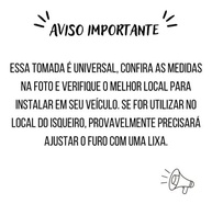 Tomada Veicular USB 4.2A com Voltímetro LED: Carregue Tudo com Segurança e Estilo! - imagem 3
